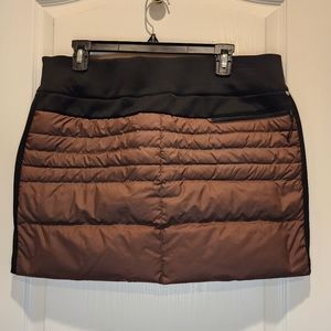 Backcountry Down Puffy Winter Skirt Women's Size XL